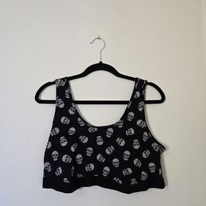Torrid Cotton Skull bralette